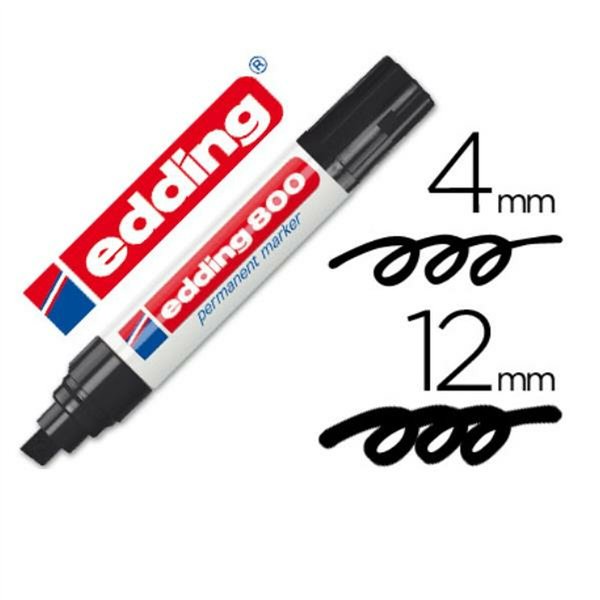 Permanent marker Edding Black