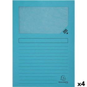 Subfolder Exacompta Forever Light Blue A4 100 Pieces (4 Units)