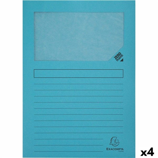 Subfolder Exacompta Forever Light Blue A4 100 Pieces (4 Units)