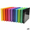 Ring binder Exacompta Multicolour A5 (10 Units)
