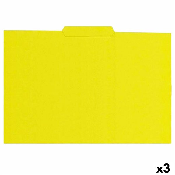 Subfolder Elba Gio Yellow A4 50 Pieces (3 Units)