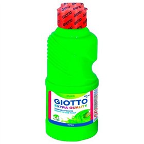 Tempera Giotto Fluo Green 250 ml (8 Units)