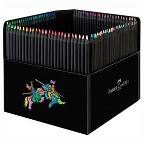 Colouring pencils Faber-Castell Black Edition Multicolour (6 Units)
