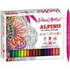 Set of Felt Tip Pens Alpino Dual Artist Multicolour (8 Units)