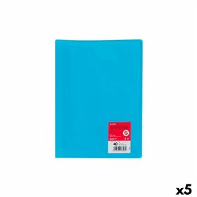 Organiser Folder Grafoplas Poliplás Blue A4 (5 Units)