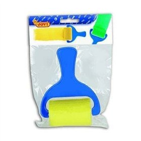 Rolling pin Jovi Yellow Blue (12 Units)