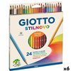 Colouring pencils Giotto Stilnovo Multicolour (6 Units)