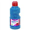 Tempera Giotto Glitter Blue 250 ml (8 Units)