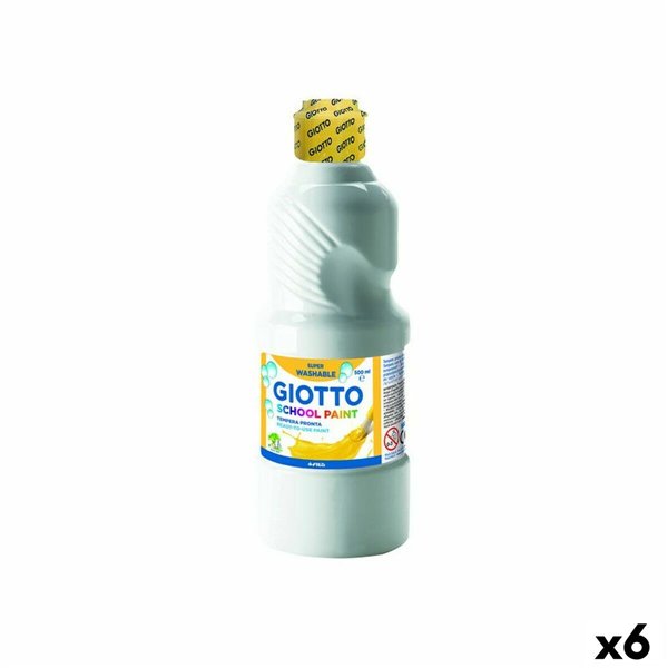 Tempera Giotto White 500 ml (6 Units)