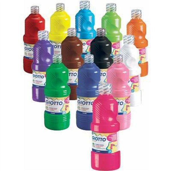 Tempera Giotto Black 500 ml (6 Units)