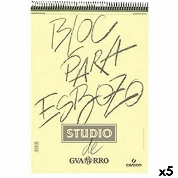 Drawing Pad Canson A5 50 Sheets (5 Units)