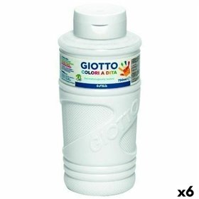 Finger Paint Giotto White 750 ml (6 Units)