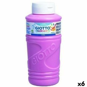 Finger Paint Giotto Pink 750 ml (6 Units)