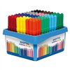 Set of Felt Tip Pens Giotto Turbo Maxi School Multicolour (4 Units)