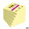 Sticky Notes Post-it Super Sticky Yellow 76 x 76 mm 6 Pieces (24 Units)
