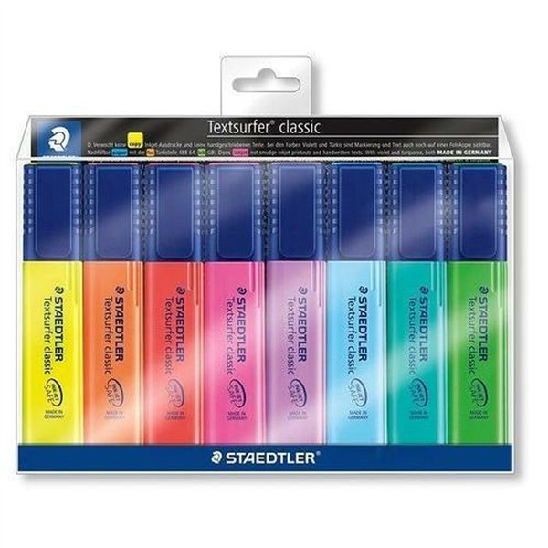 Fluorescent Marker Set Staedtler Textsurfer Classic Multicolour (5 Units)