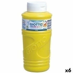 Finger Paint Giotto Yellow 750 ml (6 Units)