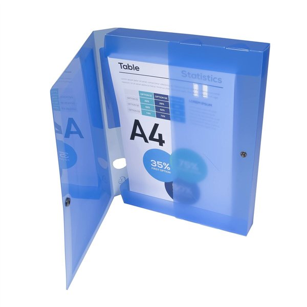 Folder Exacompta Blue A4 (5 Units)