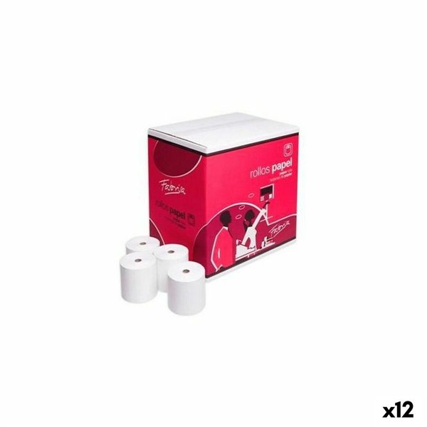Thermal Paper Roll Fabrisa White 57 x 35 mm (12 Units)