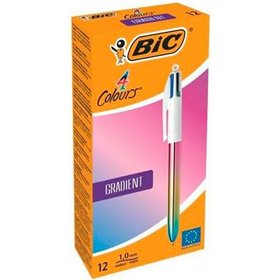 Set of Biros Bic GRADIENT Multicolour 0,32 mm (18 Units) (12 Pieces)
