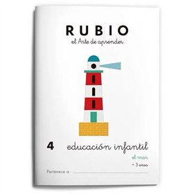 Early Childhood Education Notebook Rubio Nº4 A5 Spanish (10 Units)