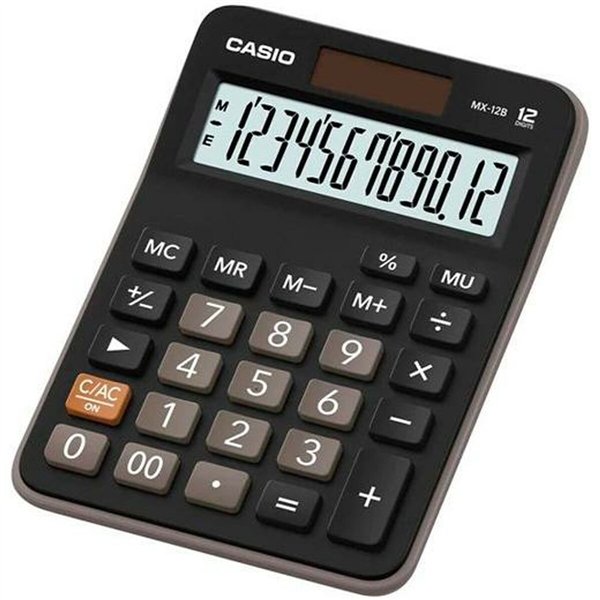 Calculator Casio MX-12B Black 14,7 x 10,6 x 2,9 cm (10 Units)