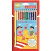 Colouring pencils Stabilo Trio Tick Multicolour (6 Units)