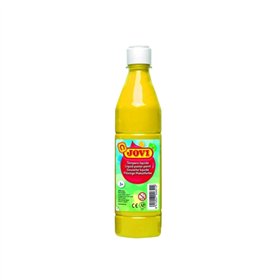 Tempera Jovi Yellow 500 ml (12 Units)