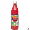 Tempera Jovi Vermilion 500 ml (12 Units)