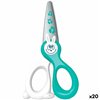 Scissors Maped Kidikut Blue White 12 cm (20 Units)