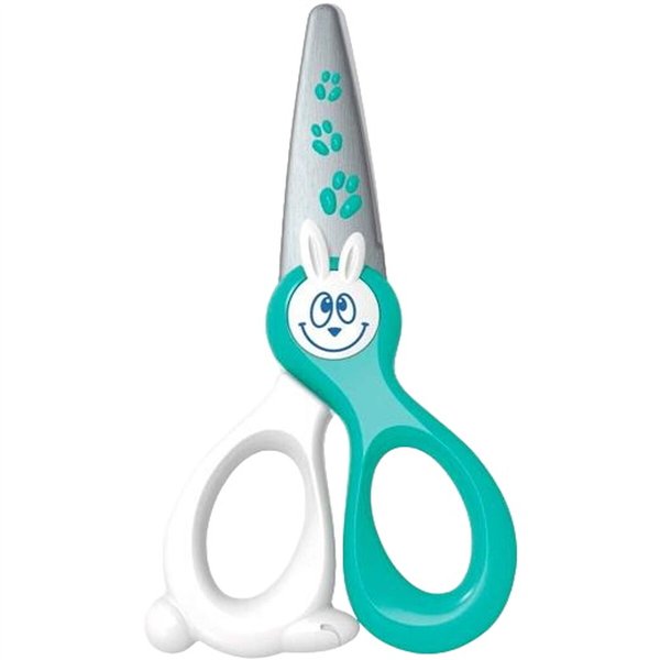 Scissors Maped Kidikut Blue White 12 cm (20 Units)