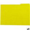 Set of Subfolders Elba Yellow A4 50 Pieces (3 Units)