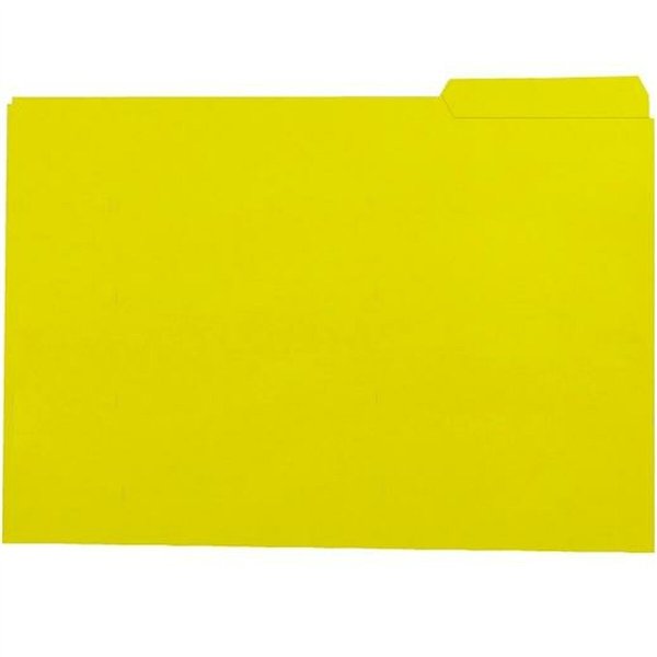 Set of Subfolders Elba Yellow A4 50 Pieces (3 Units)