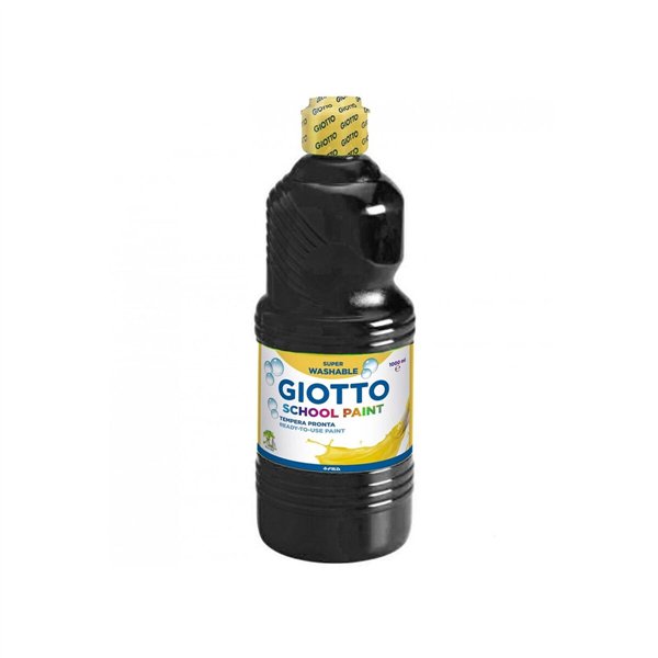 Tempera Giotto Black 1 L (6 Units)