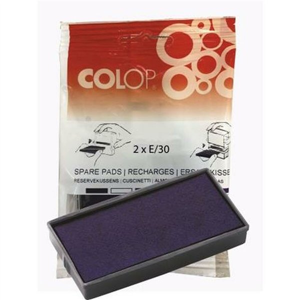 Cushion Colop E/30 Blue 2 Pieces (25 Units)
