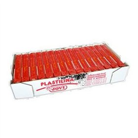 Modelling clay Jovi Red 150 g 15 Pieces (4 Units)