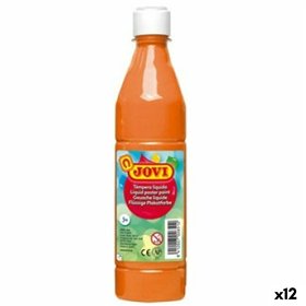 Tempera Jovi Orange 500 ml (12 Units)