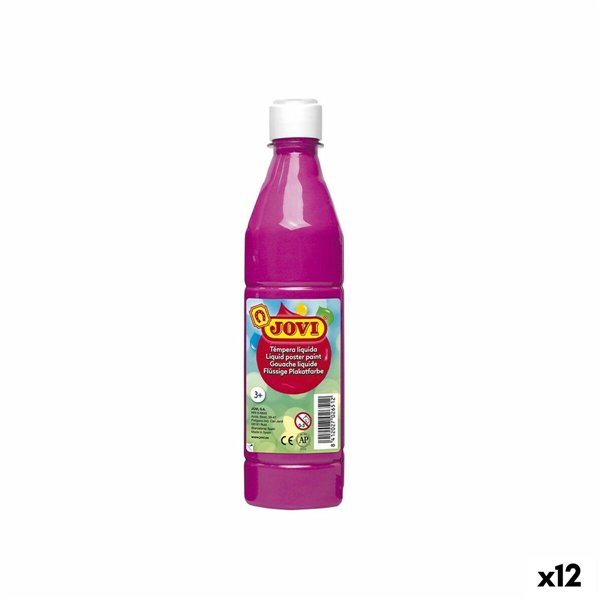 Tempera Jovi Magenta 500 ml (12 Units)