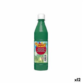 Tempera Jovi Dark green 500 ml (12 Units)