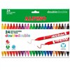 Set of Felt Tip Pens Alpino Double Multicolour 20 Pieces (12 Units)