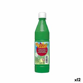 Tempera Jovi Green 500 ml (12 Units)