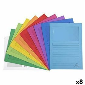 Set of Subfolders Exacompta FOREVER A4 50 Pieces (8 Units)
