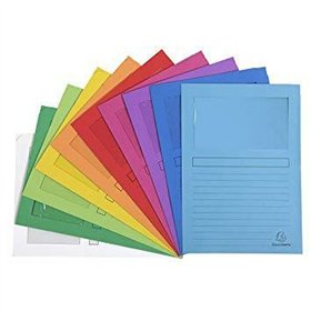 Set of Subfolders Exacompta FOREVER A4 50 Pieces (8 Units)