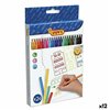 Set of Felt Tip Pens Jovi Multicolour 24 Pieces (12 Units)