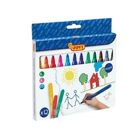 Set of Felt Tip Pens Jovi Maxi Multicolour 12 Pieces (12 Units)