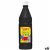 Tempera Jovi Black 1 L (6 Units)