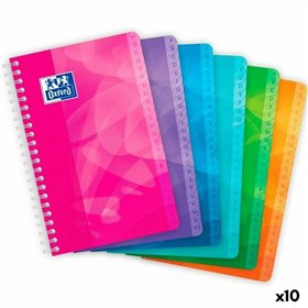 Notebook Oxford 50 Sheets 11 x 17 cm (10 Units)