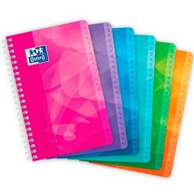 Notebook Oxford 50 Sheets 11 x 17 cm (10 Units)