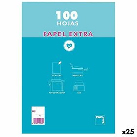Paper Pacsa EXTRA White A4 100 Sheets (25 Units)