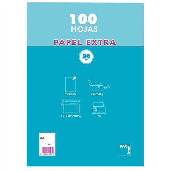 Paper Pacsa EXTRA White A4 100 Sheets (25 Units)